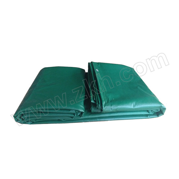JINANXING/锦安行 PVC防雨布 JCH-FYB-74 4×4m 深绿色 600±30g/m² 1张