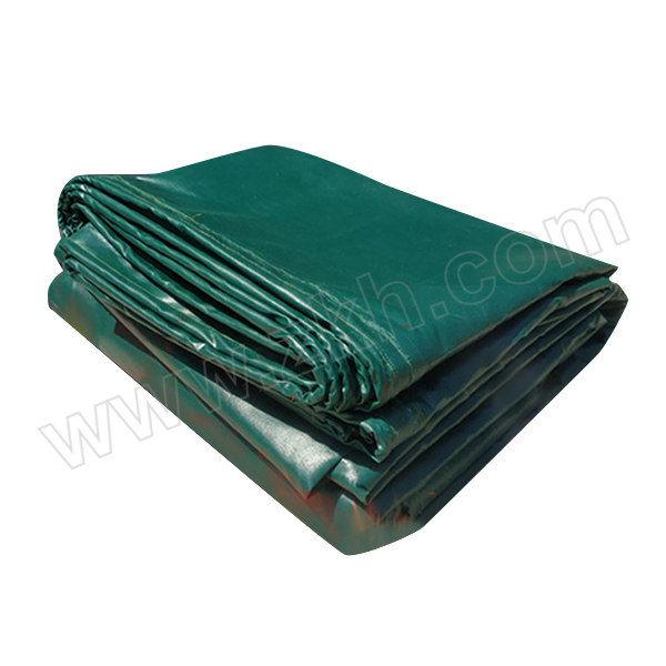 JINANXING/锦安行 PVC防雨布 JCH-FYB-74 4×4m 深绿色 600±30g/m² 1张