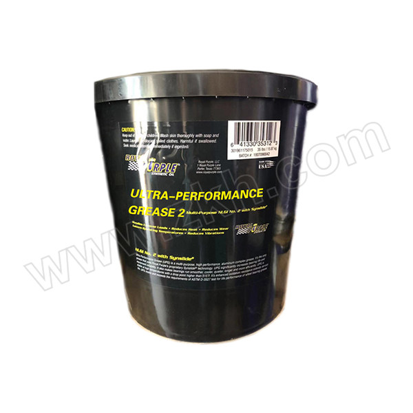 ROYALPURPLE/紫皇冠 润滑剂UPG2  Ultra-performance Grease 2  35lb 1桶