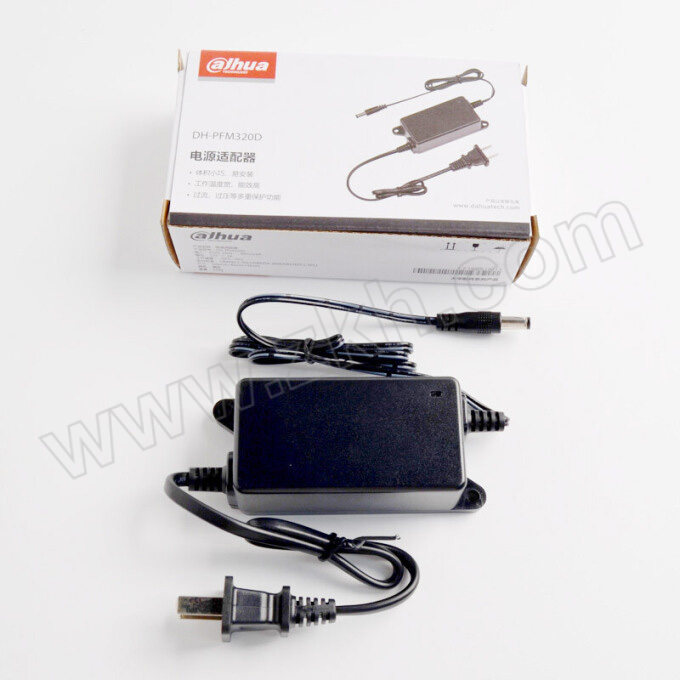 DAHUA/大华 桌面式12V2A室内监控电源适配器 DH-PFM320D 安防宽温电源 室内壁挂式 1台