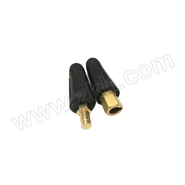 GoldenGlobe/金球 电缆快速接头 欧式 DKJ50-70中间型公母一套(黑) 50~70mm² 13mm插头 1套