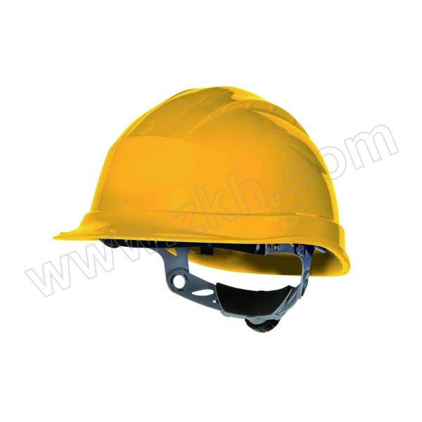 DELTA/代尔塔 QUARTZ3系列PP安全帽 102008 黄色(JA) 8点式织物内衬 不含下颏带 1顶