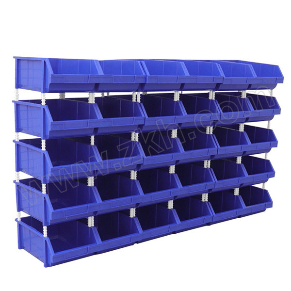 LAOA/老A 普通组立零件盒 LA12011B 外尺寸200×115×90mm 内尺寸195×110×85mm 蓝色 1个