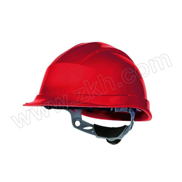 DELTA/代尔塔 QUARTZ3系列PP安全帽 102008 红色(RO) 8点式织物内衬 不含下颏带 1顶