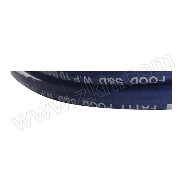 ZIMFLEX/蚱蜢 油脂类食品及牛奶吸排软管 204-032-30 内径32mm 壁厚6mm 长30m 蓝色 纤维钢丝+橡胶 0~10bar 1卷
