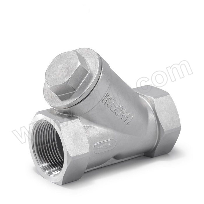 ESG Y型单帽过滤器 D154G11 DN15 内螺纹接口 CF8不锈钢阀体 目数80 1个