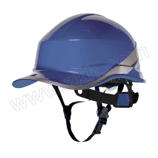 DELTA/代尔塔 DIAMOND5系列ABS绝缘安全帽 102018 蓝色(BL) 8点式织物内衬 含下颏带 1顶