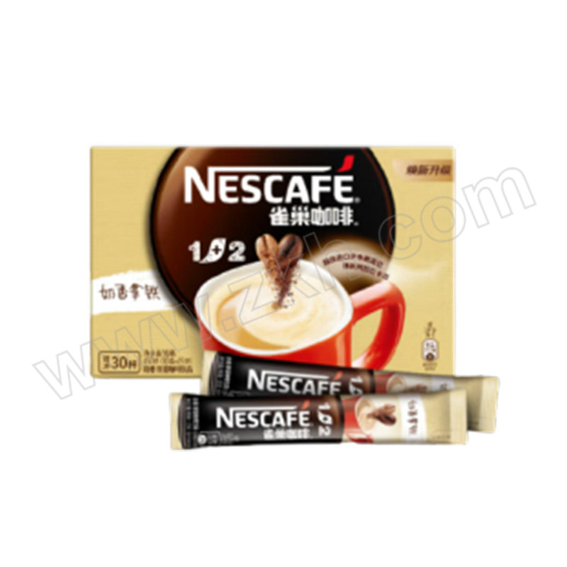 NESTLE/雀巢 1+2奶香咖啡 6917878045481 15g×30条 1盒