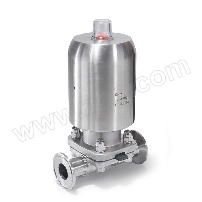 ESG A00系列快装式气控隔膜阀 A00M101D20K461A1 DN20 316L不锈钢阀体 公称压力10bar 1个