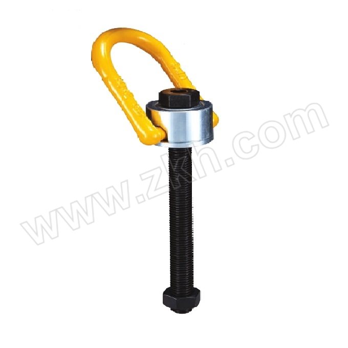 YOKE 加长起重旋转吊环 8-231-020/185L 0°额定载荷2t M16 螺栓净长149mm 1个