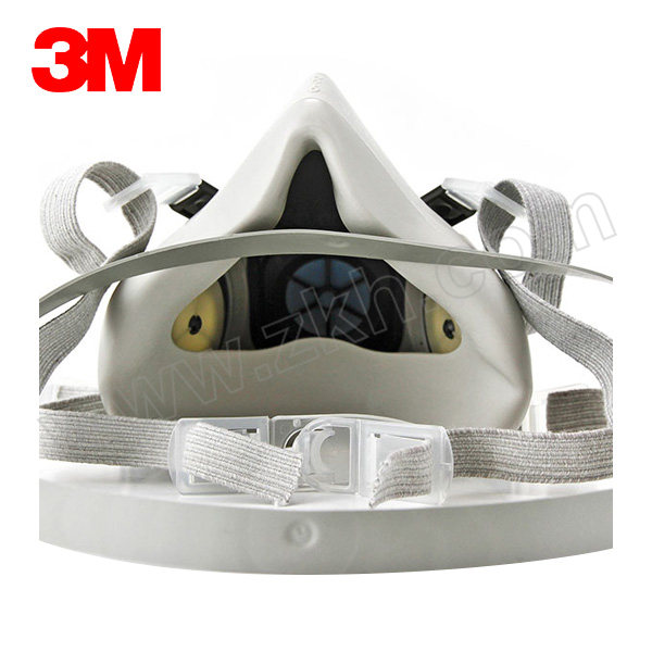 3M 6000系列呼吸防护半面具 6100 小号 1个