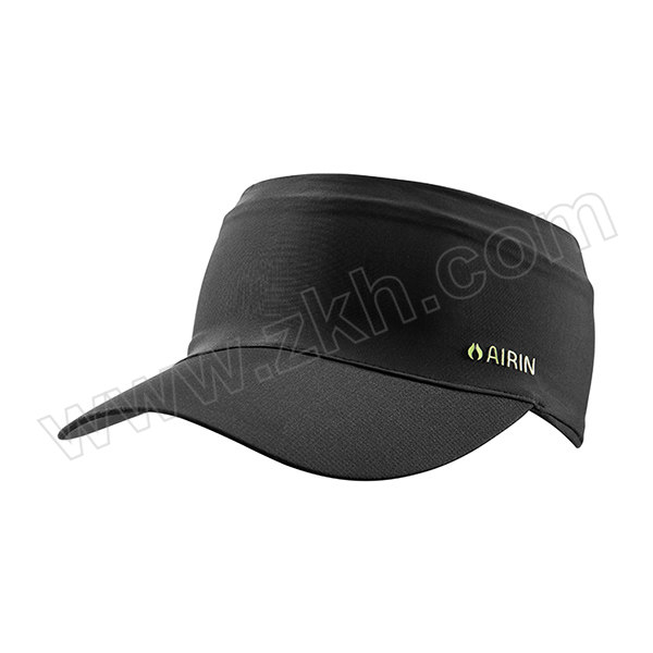 AIRIN/空因 科技冷感遮阳帽 AU201PE2000302 墨黑色 均码 转印标 1顶
