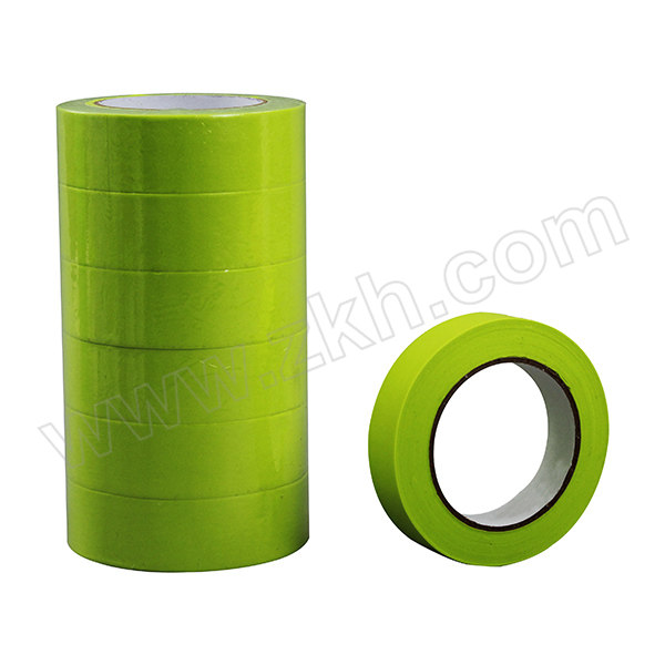 PANCLEAN/泛洁 高温和纸胶带(绿色) 6006-01 18mm×50m 48卷×4盒 1箱