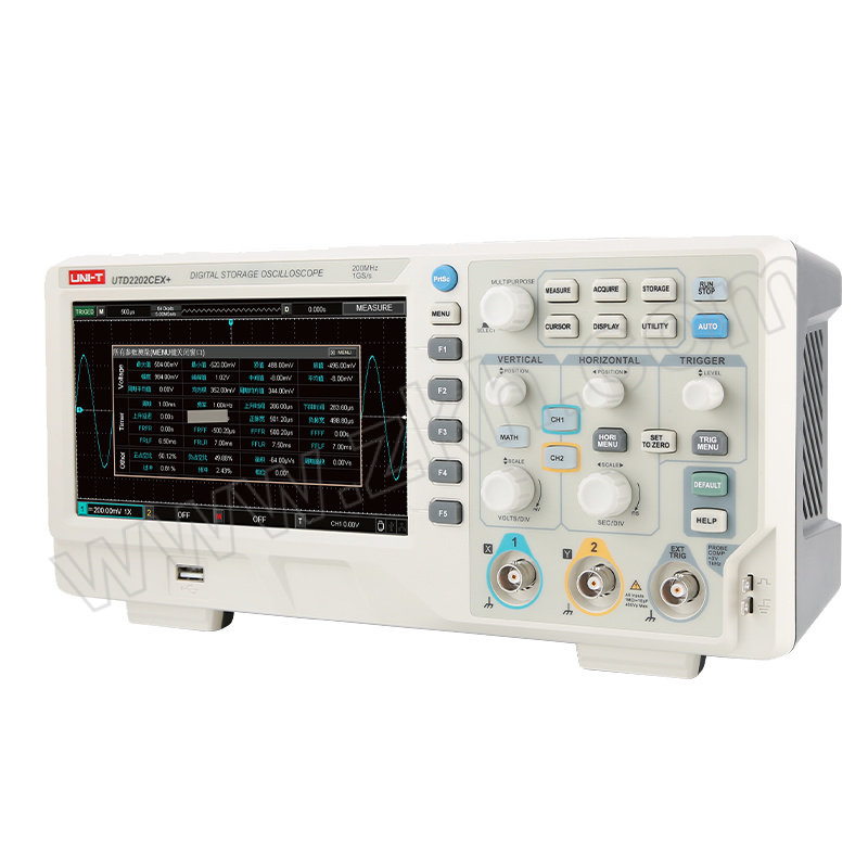 UNI-T/优利德 台式示波器 UTD2102CEX+ 7"宽屏 100M 1GS/s 1台