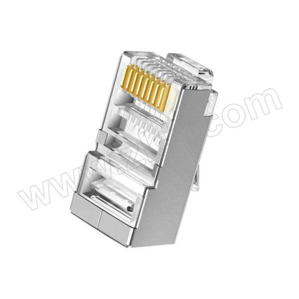 TP-LINK/普联 六类屏蔽网络水晶头 TL-EH621-100 8芯铜镀金 100只装 1盒