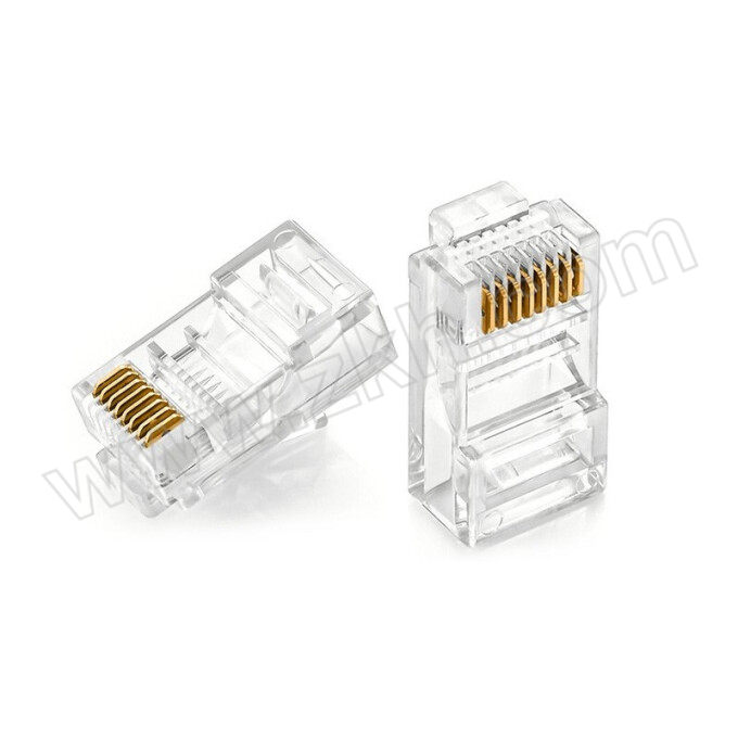 DAHUA/大华 6类网线水晶头 DH-PFM976-630 PC材质 非屏蔽 100个 1盒