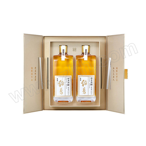 ARAWANA/金龙鱼 稻香稻米油 500mL×2 礼盒 1盒