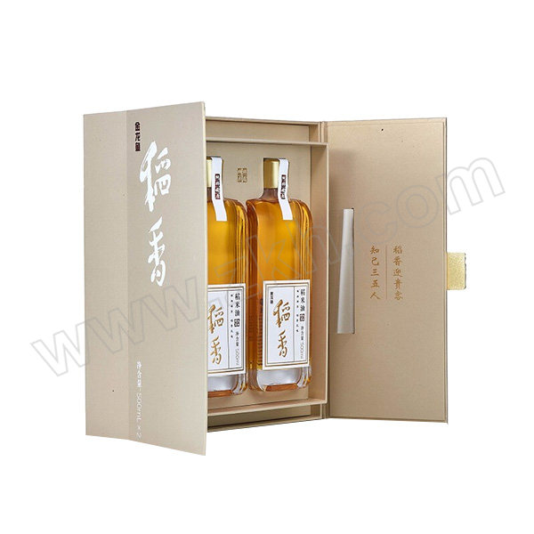 ARAWANA/金龙鱼 稻香稻米油 500mL×2 礼盒 1盒