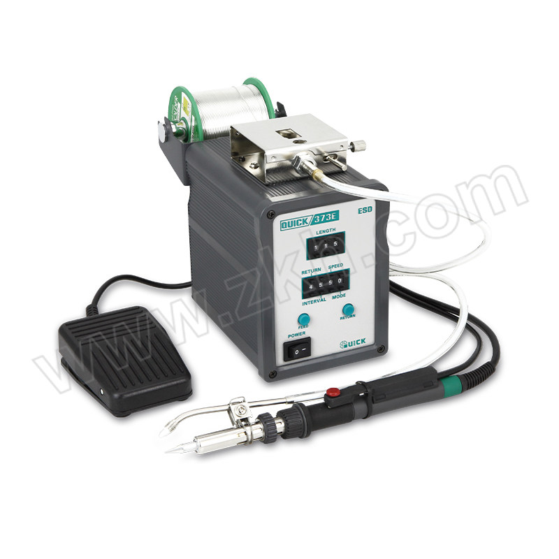 QUICK/快克 全自动送锡机 QUICK373E-1.2mm 脚踏开关 适配90W焊台 1台