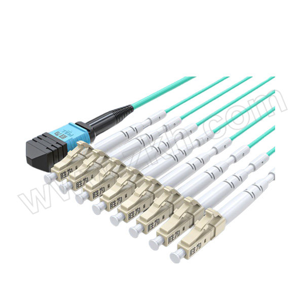 SHENGWEI/胜为 光纤跳线 FMPL-1203 MPO-LC多模12芯OM4 40G 3m 1根