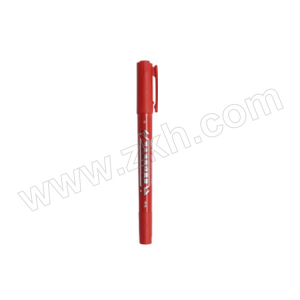 SIPA/中柏 小双头加墨型记号笔 SM192 0.6mm/1.2mm 红色 1支