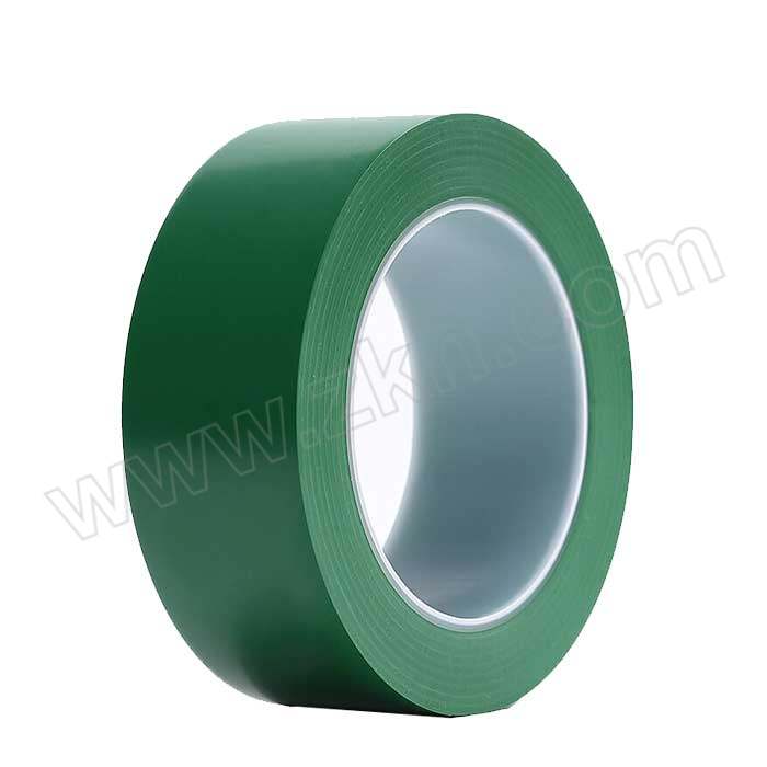 QXSIGN/标识牌专家 PVC高性能警示划线胶带 QSC305A 绿色 50mm×32.9m 1卷
