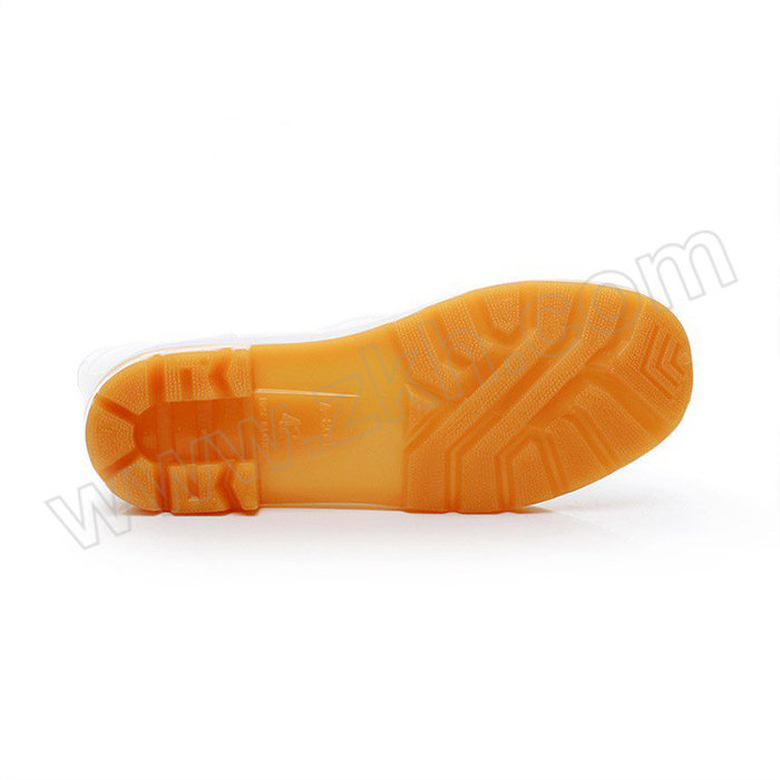 LEVER/莱尔 食品卫生雨靴 PVC防护靴 44码 白色 1双
