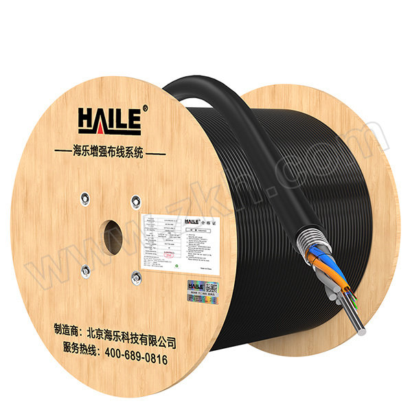 HAILE/海乐 单模室外铠装光缆 HT210-4SC 层绞式GYTS-4b1.3 1米