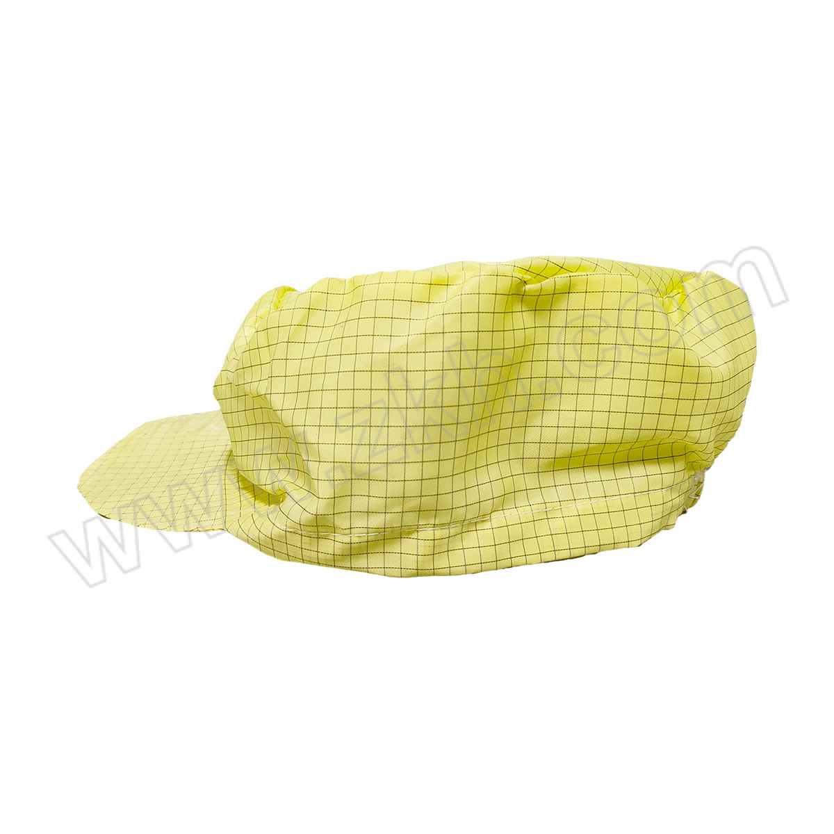 RH/瑞恒 黄色条纹天窗网格小工帽 3502 00056 均码 0.5网格 软帽檐 半松紧 开天窗 1个