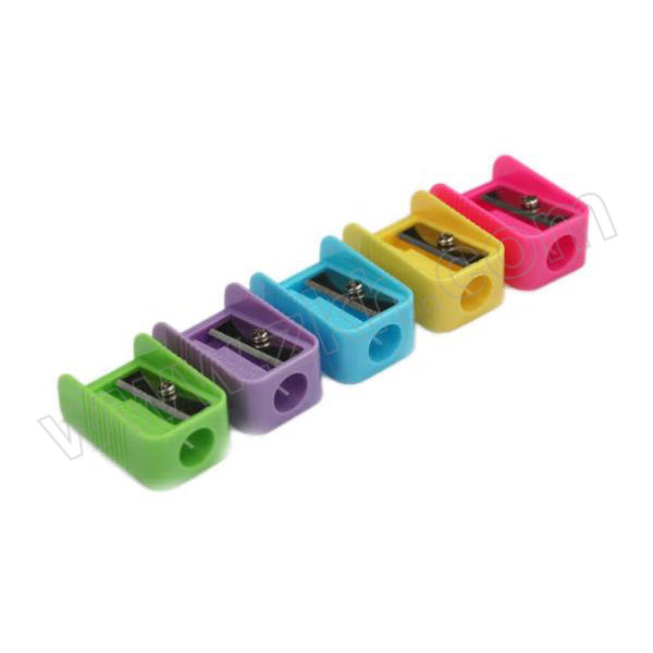 M&G/晨光 单孔塑料卷笔刀 APS91211 50个 颜色随机 1盒
