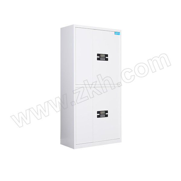 FEIHU/飞虎 密码锁通双节四门保密柜 XFH-R1018-1 尺寸900×420×1850mm 对开 瓷白色 1台