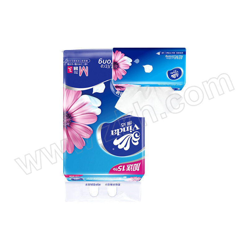 VINDA/维达 超韧软抽 V2182 三层 153×195mm 150抽×3包 1提