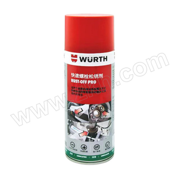 WURTH/伍尔特 快速螺栓松锈剂 0890200406 400mL 1罐