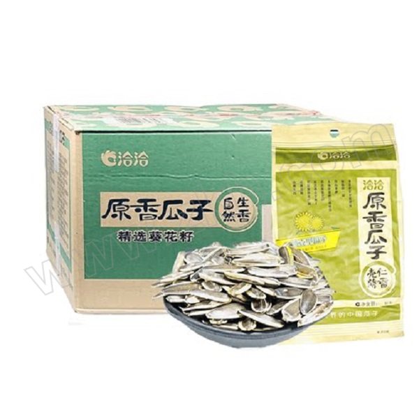 QQ/洽洽 原香瓜子 102008 285g×20袋 1箱