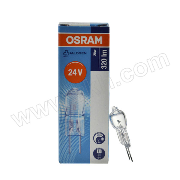 OSRAM/欧司朗 卤素灯珠 64435 24V 20W G4灯珠 1只