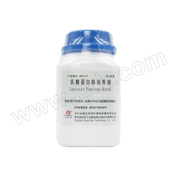 HOPEBIO/海博生物 乳糖蛋白胨培养液 HB0119 250g 1瓶