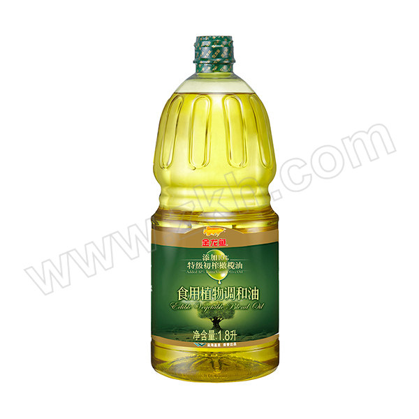 ARAWANA/金龙鱼 添加10%初榨橄榄油食用调和油 6948195800729 1.8L 1桶
