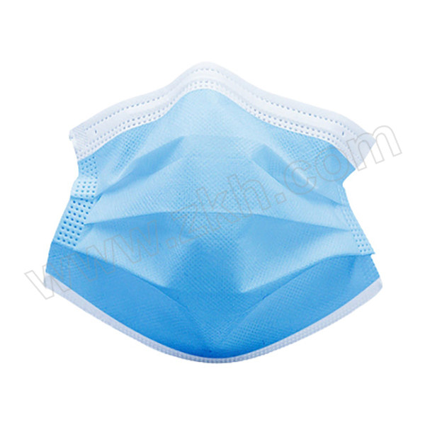 HYNAUT/海氏海诺 一次性使用医用外科口罩 A087 蓝色 灭菌 10只 1袋
