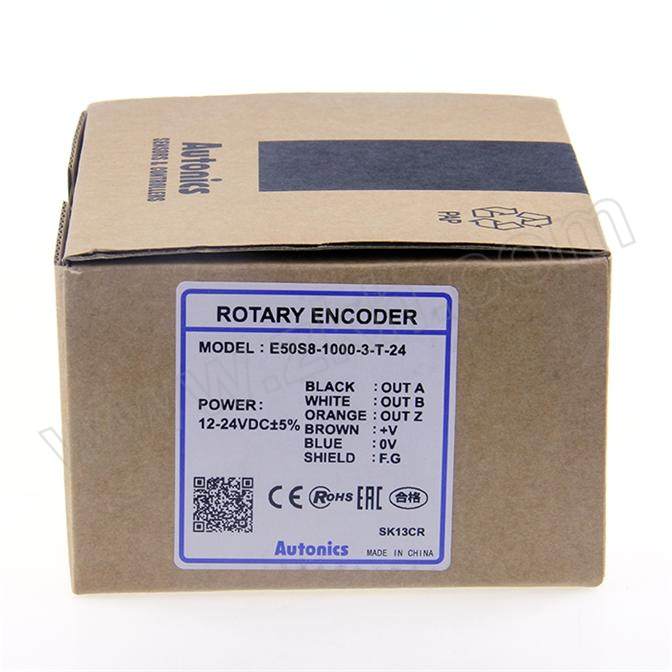 AUTONICS/奥托尼克斯 E50S8系列旋转编码器 E50S8-1000-3-T-24 推拉输出 1个