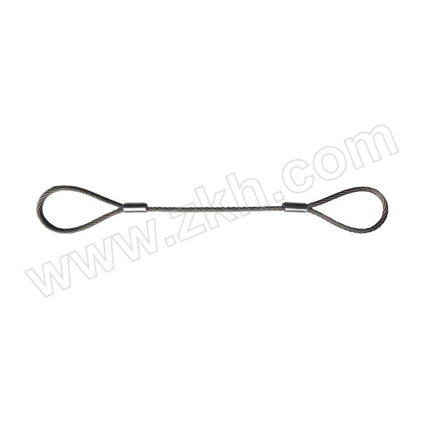 ZYT/卓引特 镀锌钢芯压制钢丝绳索具 WBW18-8 额定载荷3.36t 使用长度8m 钢丝绳直径18mm 1根