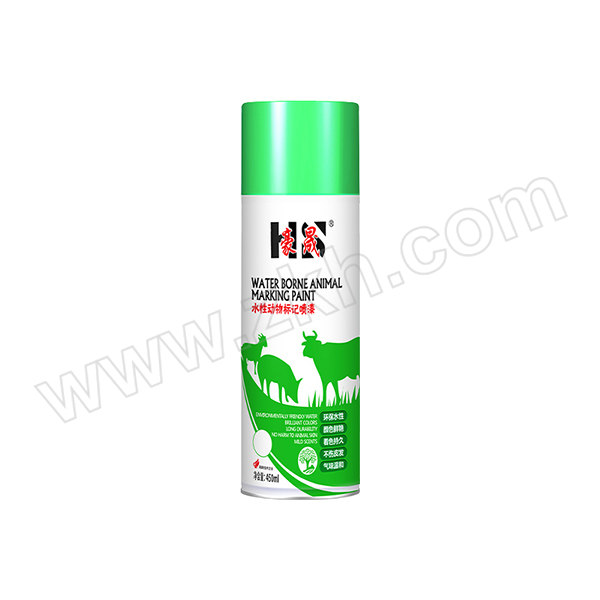 HS/豪晟 水性动物喷漆 AHP8003 蓝色 450mL 1罐