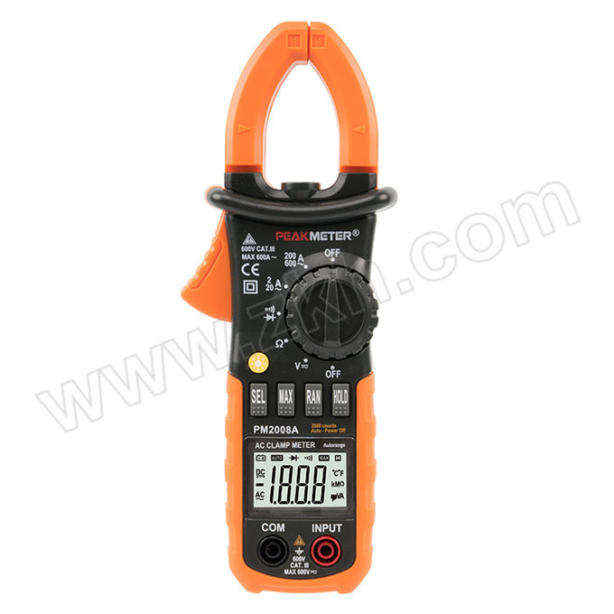PEAKMETER/华谊 钳形数字万用表 PM2008A 1台