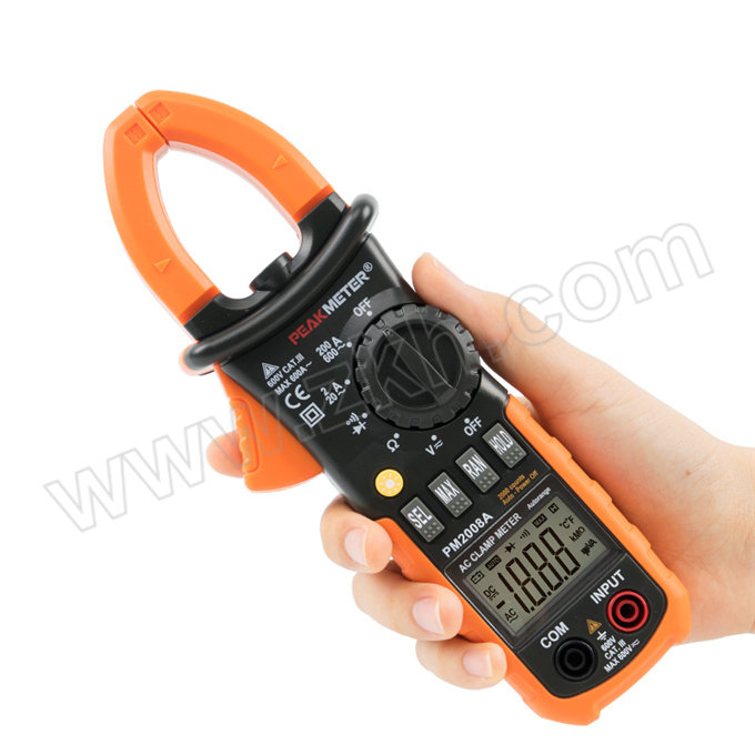 PEAKMETER/华谊 钳形数字万用表 PM2008A 1台
