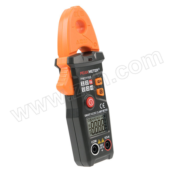 PEAKMETER/华谊 袖珍型交直流智能钳形表 PM2116S 1台