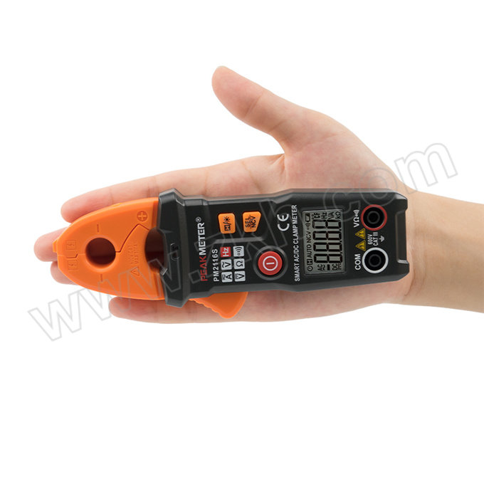 PEAKMETER/华谊 袖珍型交直流智能钳形表 PM2116S 1台