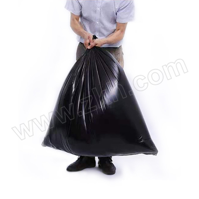 HUIBAILI/汇百利 物业商用垃圾袋 6971724363259 90x100cm 50只 黑色大号增厚物业垃圾袋 1包