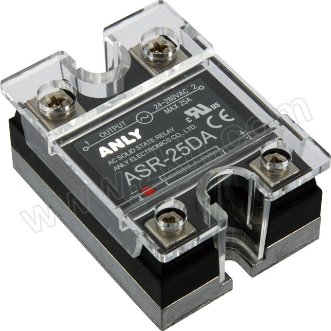 ANLY/安良 固态继电器 ASR-25DA DC4~32V 1台