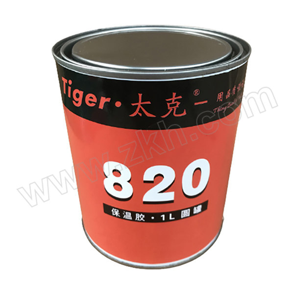 TIGER/太克 橡塑专用胶 820黑胶 1L/1kg 1桶