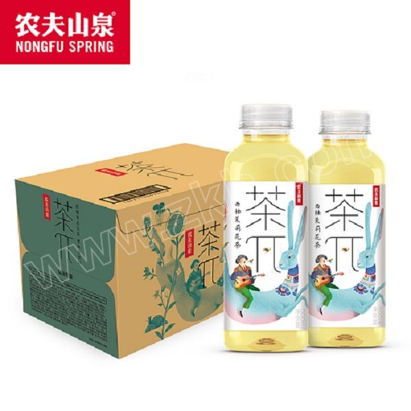 nfsq农夫山泉茶π西柚茉莉茶500ml1箱