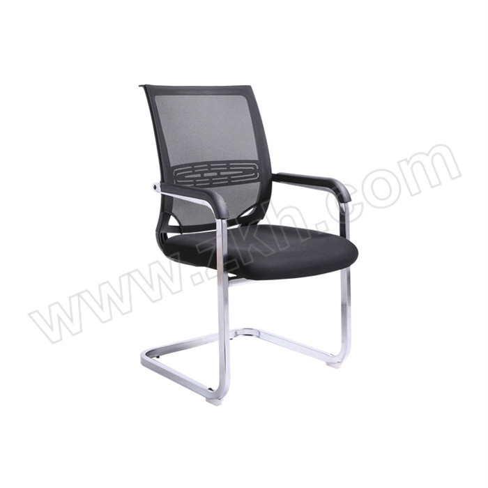 LANRAN/兰冉 网面透气会议椅 LR-YZ2401 尺寸55×53×100cm 固定式弓形脚架 不可折叠 1把